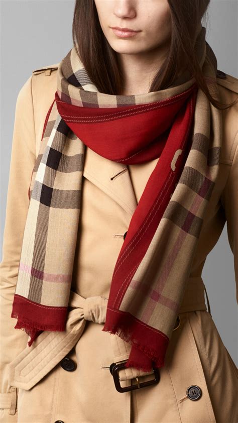 burberry wrap scarf